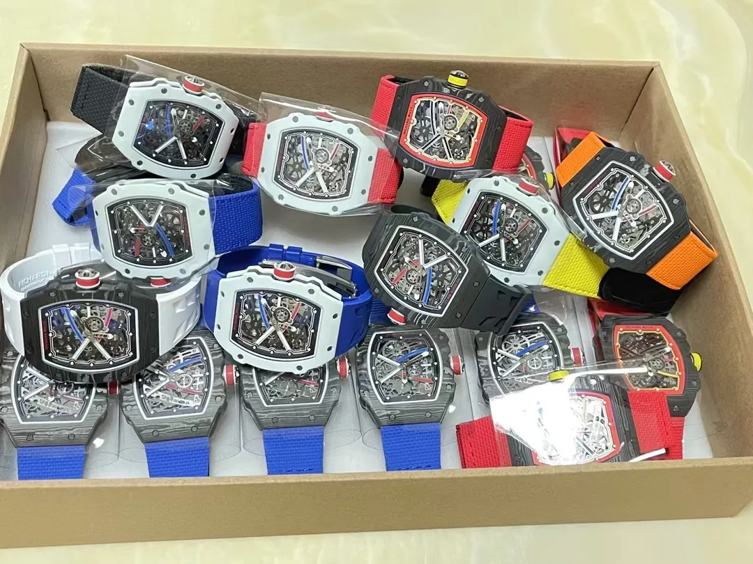 Richard Mille RM 67-02 Skelettuhr mehrfarbige Kollektion