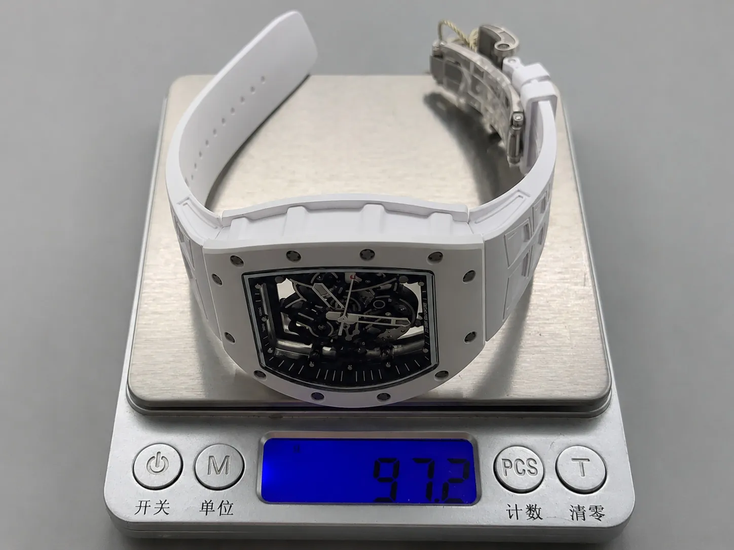 UMI Richard Mille RM055 Bubba Watson White Ceramic Weight