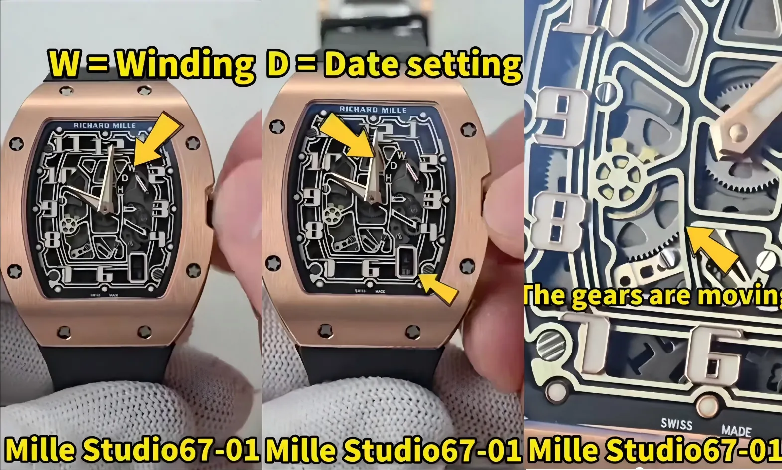 Richard Mille RM 67-01 CRMA6 automatic movement