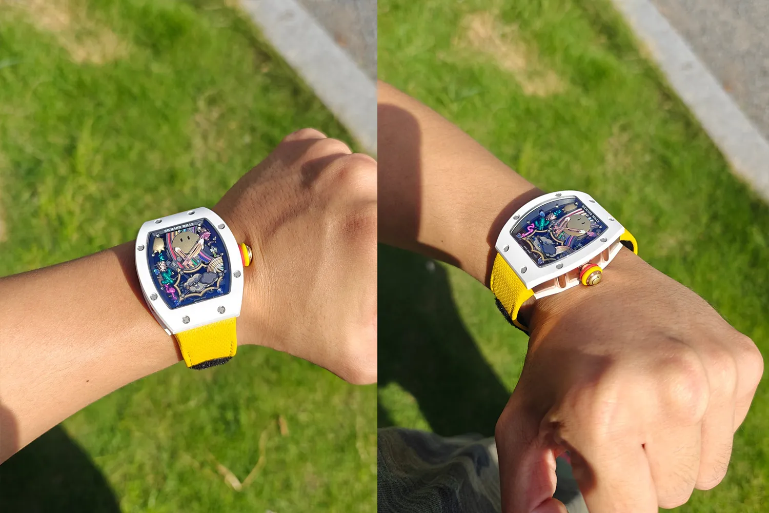 RM88 Smiley V2 Upgraded Version - real wear photos on wrist