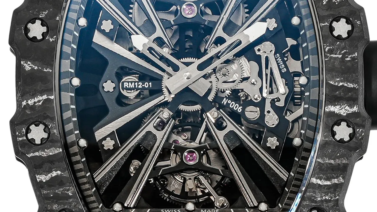 RM 12-01 Super Clone integrated tourbillon movement