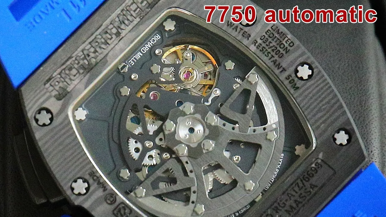 Richard Mille RM 11-03 7750 automatic chronograph movement