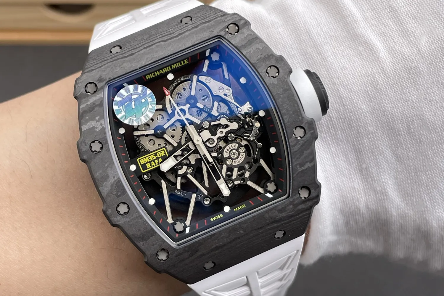 ZF Factory RM35-02 Rafael Nadal worn on wrist
