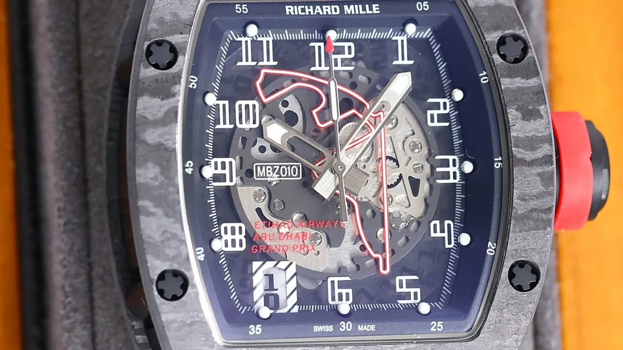 Richard Mille RM 010 Super Clone Replica - Full Skeleton Dial