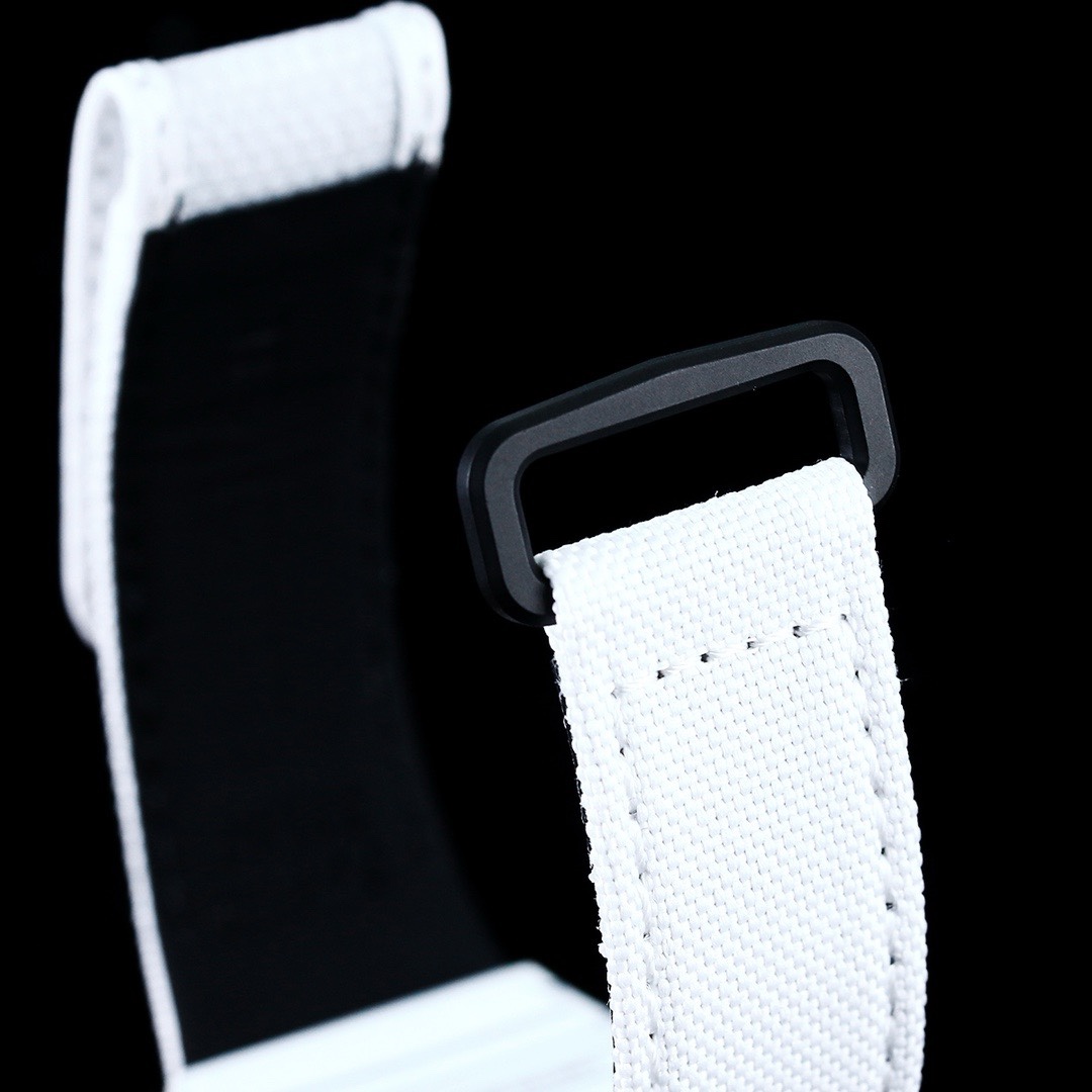 Richard Mille RM27-05 Rafael Nadal Flying Tourbillon White Nylon Strap Buckle Detail