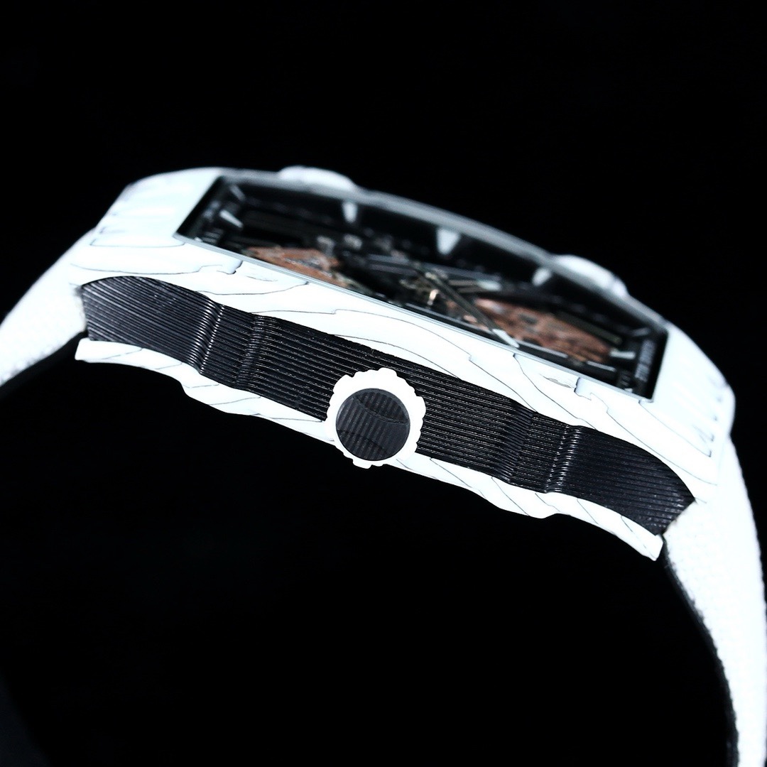 Richard Mille RM27-05 Rafael Nadal Flying Tourbillon White Case Case Thickness Side Detail