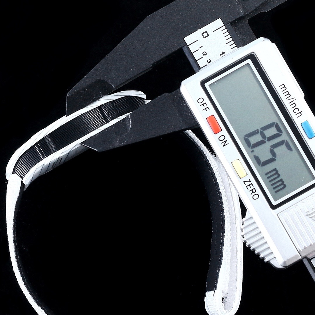 Richard Mille RM27-05 Rafael Nadal Flying Tourbillon White Nylon Strap Thickness Measurement Detail