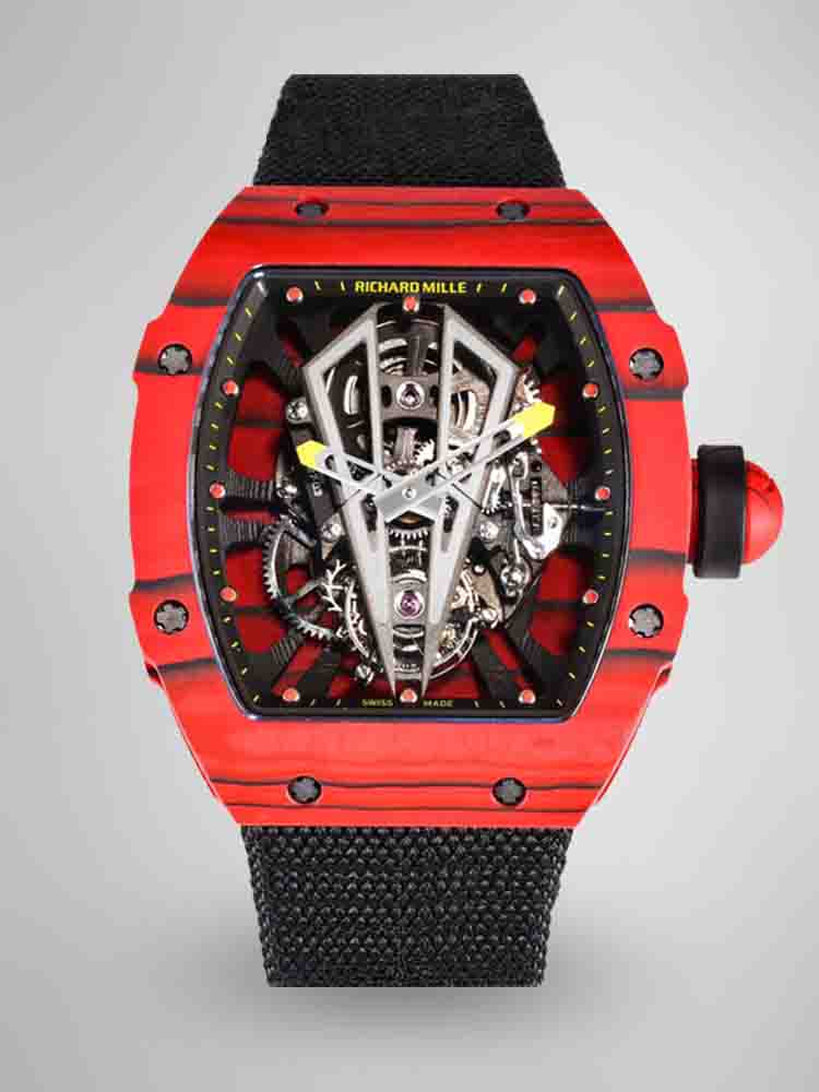 Swiss Replica Richard Mille RM27-03 41mm Red Matador Skeleton Dial