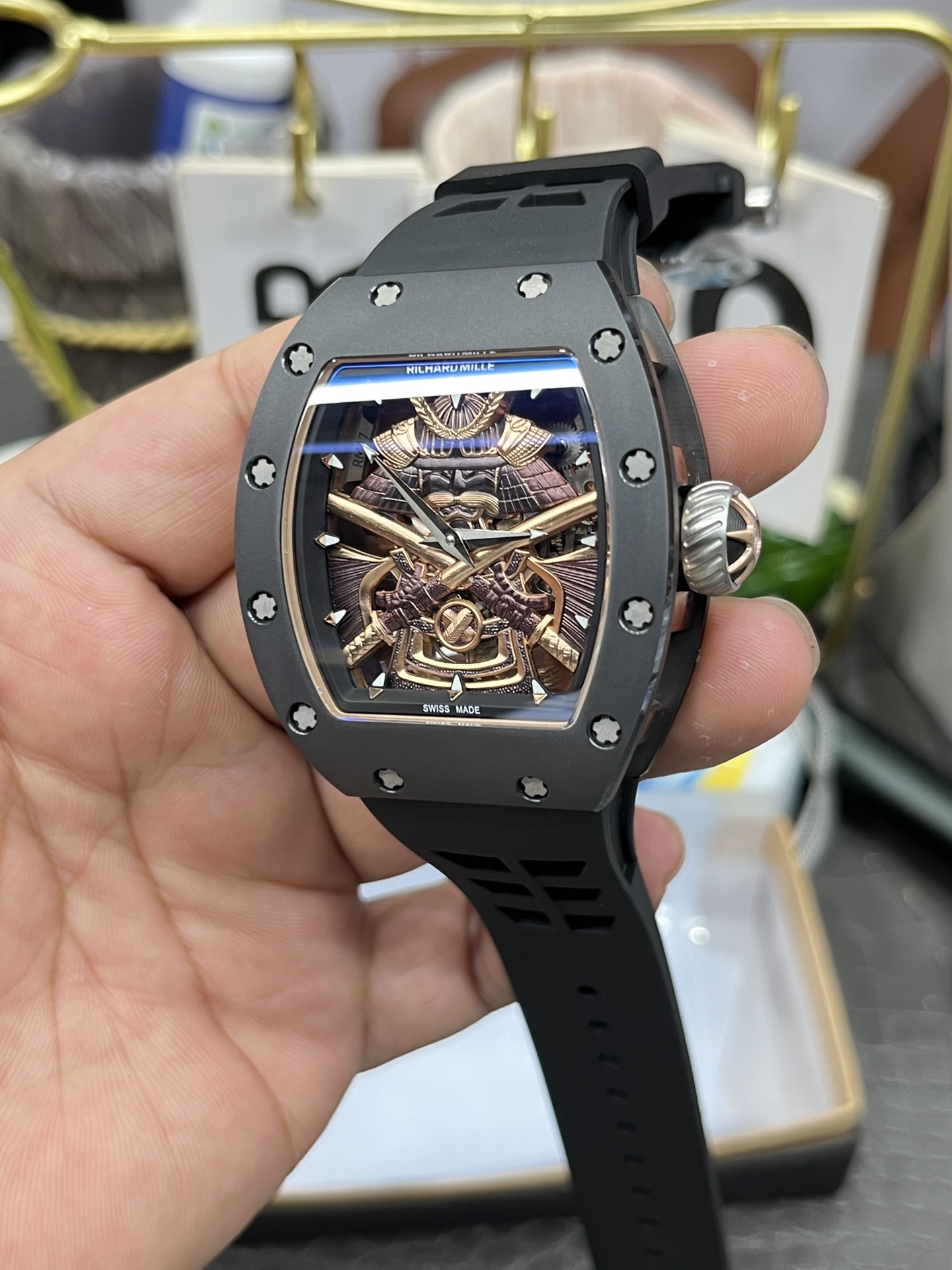 Replica Richard Mille RM47 Tourbillon Watch Design with Japanese