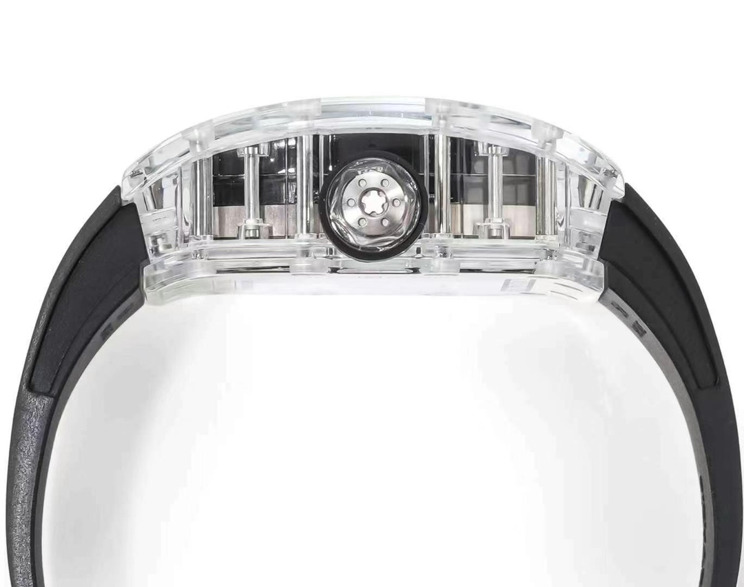 Richard Mille RM38-02 Tourbillon Transparent Sapphire Case Side Profile Detail