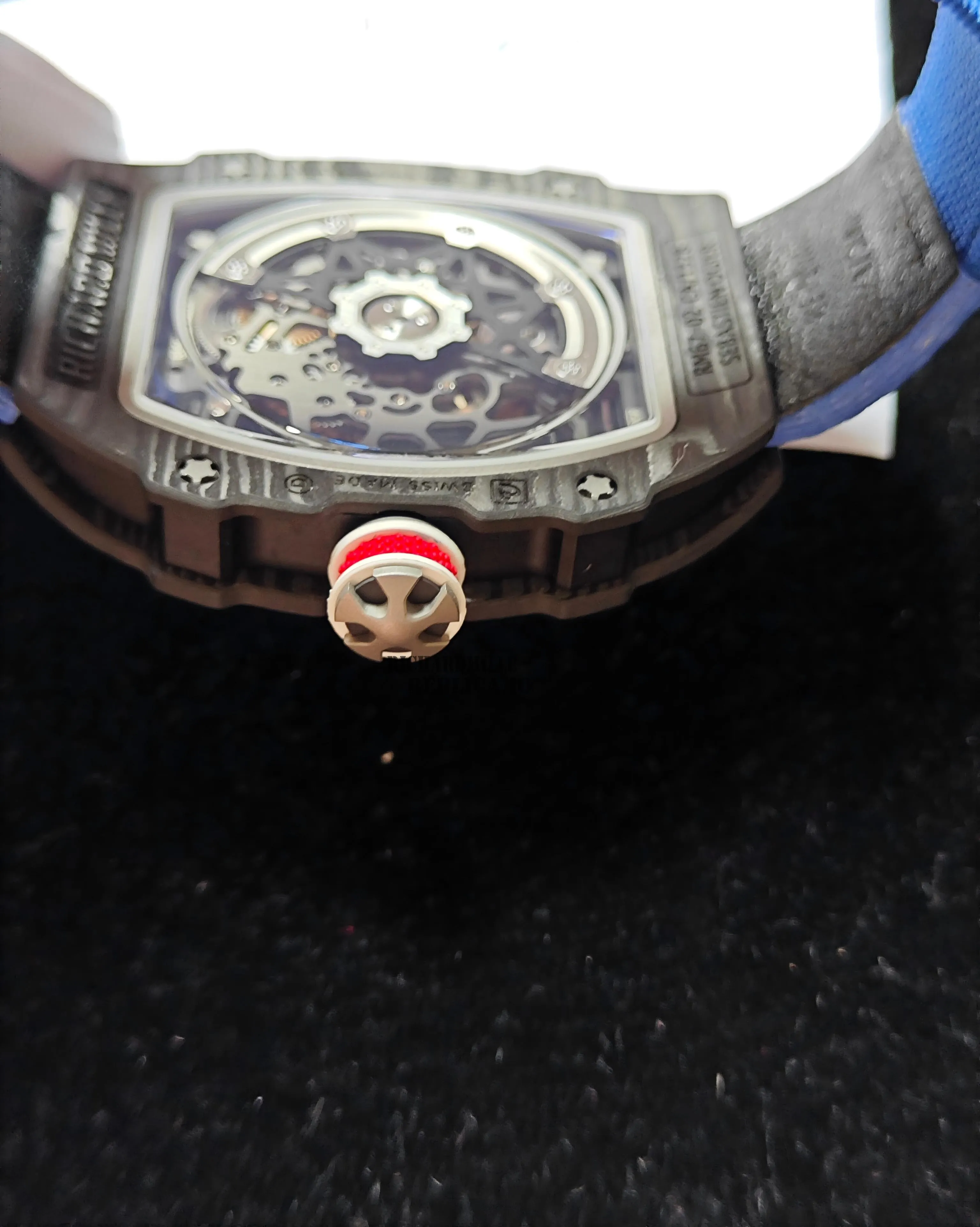 Richard Mille RM 67-02 Alexis Pinturault Replica - Quartz Movement - Back Detail 3