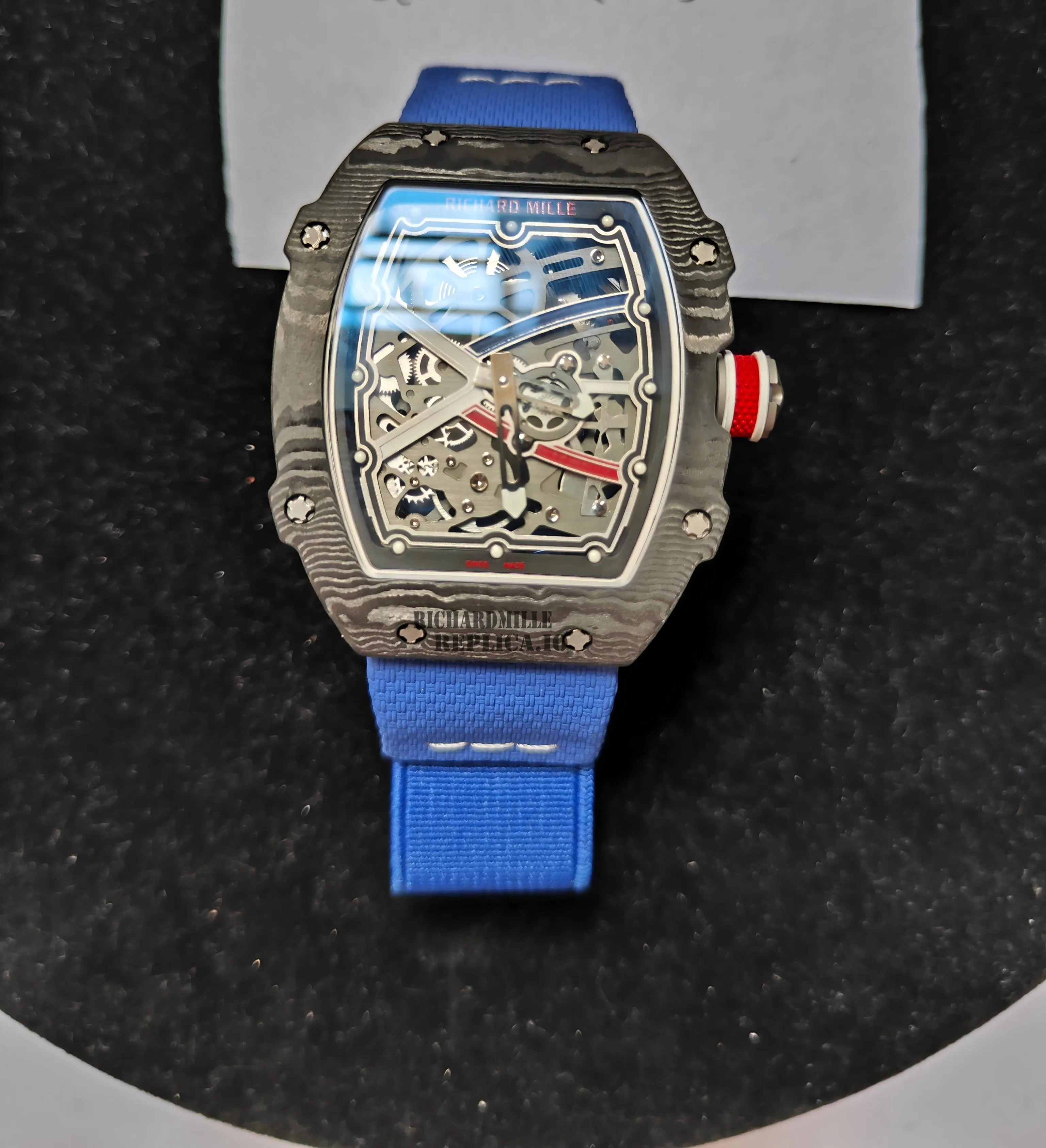 Richard Mille RM 67-02 Alexis Pinturault Replica - Quartz Movement - Dial Detail 1