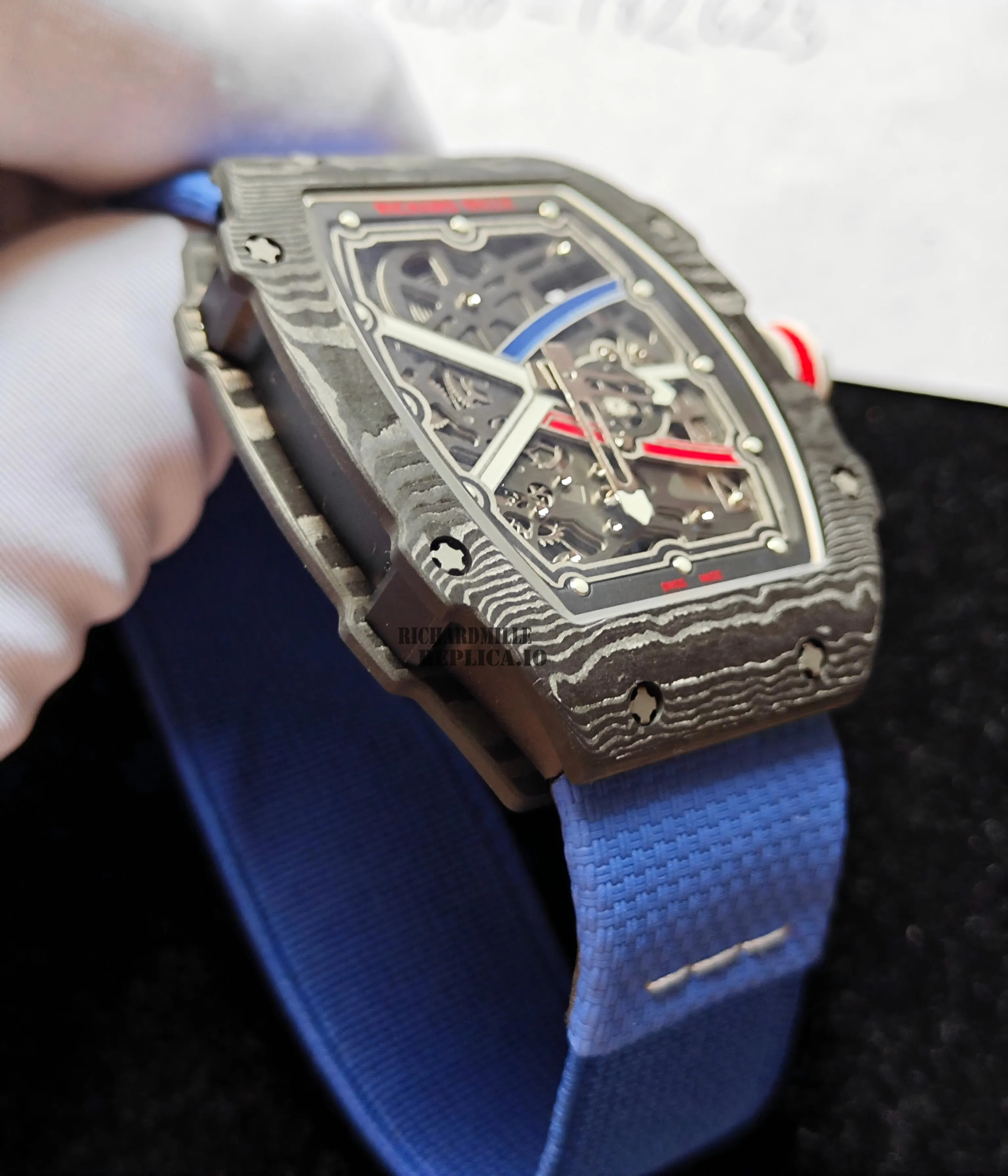 Richard Mille RM 67-02 Alexis Pinturault Replica - Quartz Movement - Dial Detail 3