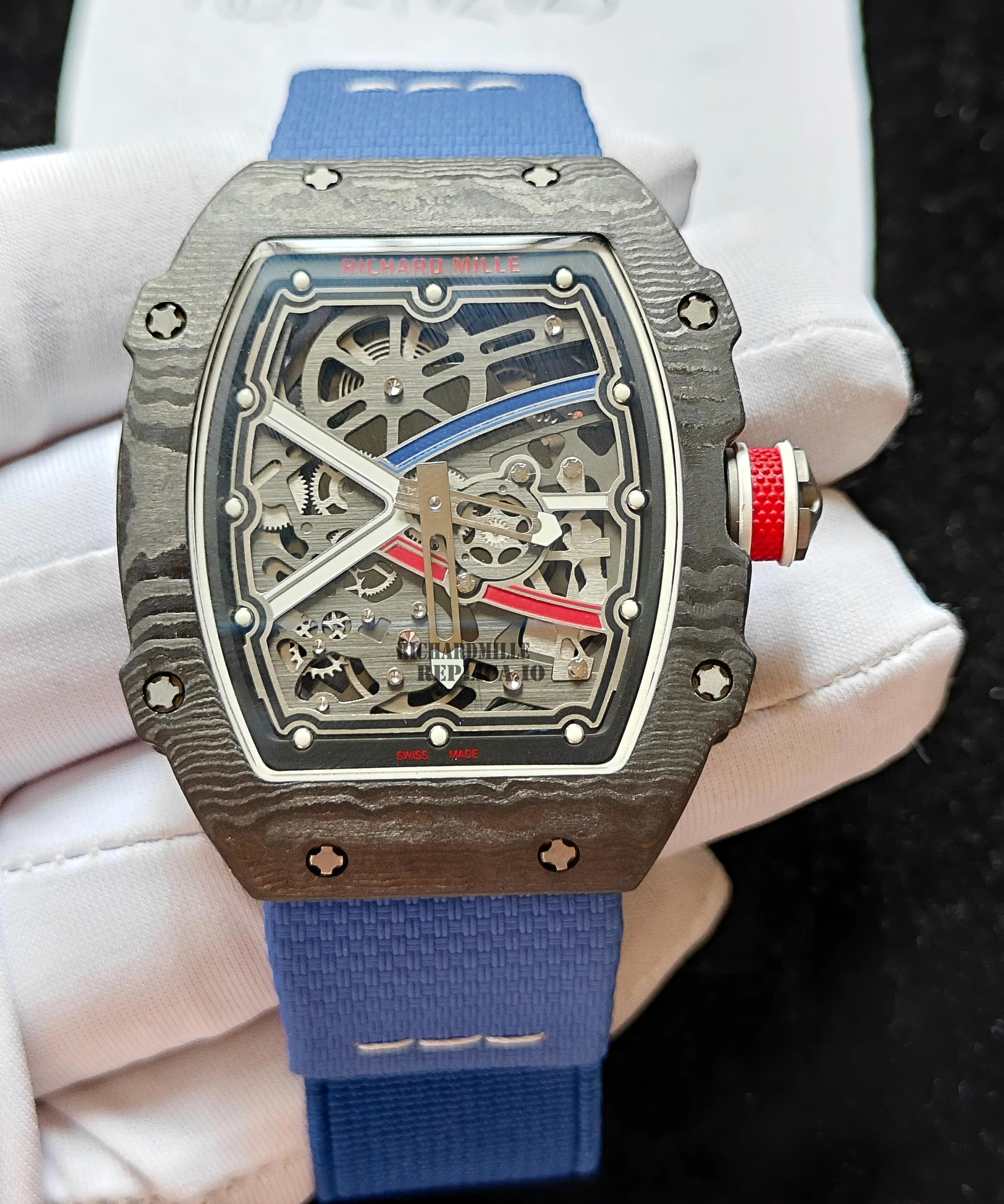 Richard Mille RM 67-02 Alexis Pinturault Replica - Quartz Movement - Front View