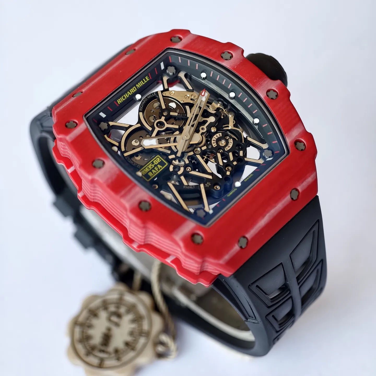 UMI Richard Mille RM 35-02 Rafael Nadal Red Quartz TPT Super Clone - Side View