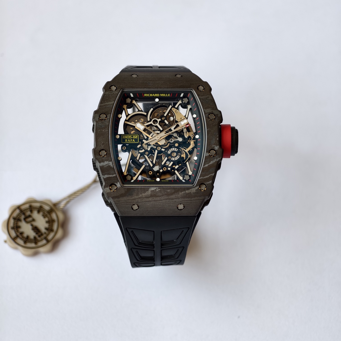 UMI Richard Mille RM 35-02 Rafael Nadal Carbon TPT Best Super Clone - Front View