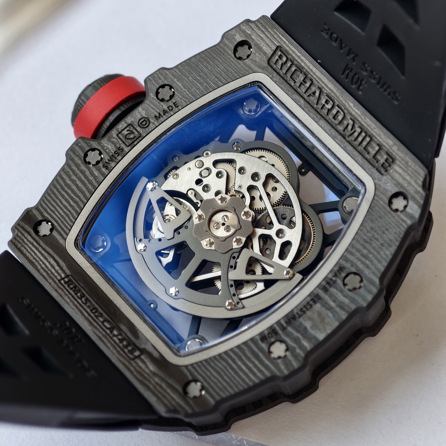 UMI Richard Mille RM 35-02 Rafael Nadal Carbon TPT Best Super Clone - Movement