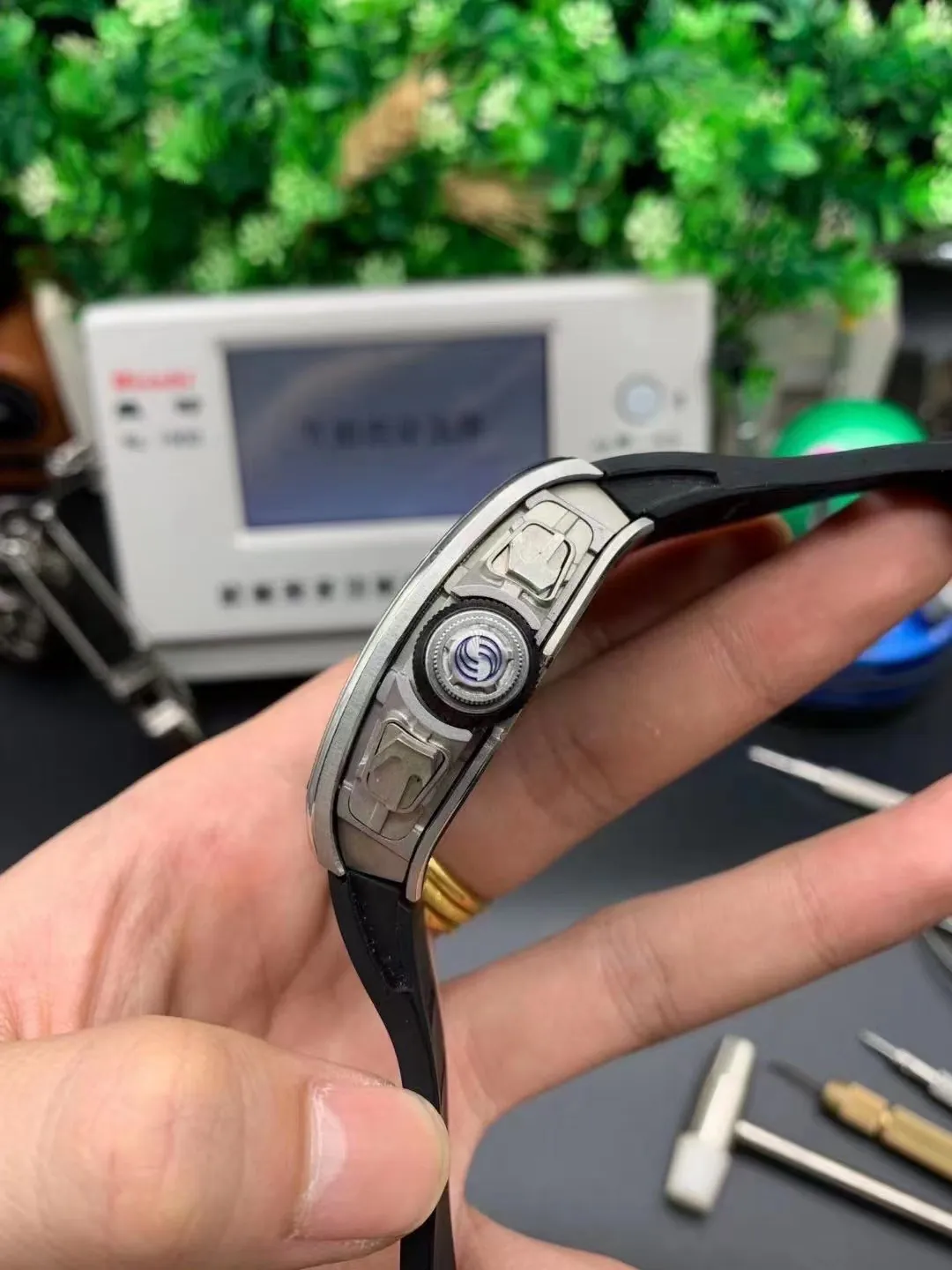 Richard Mille RM 50-02 ACJ Tourbillon Split-Seconds Chronograph Replica Watch - Right side