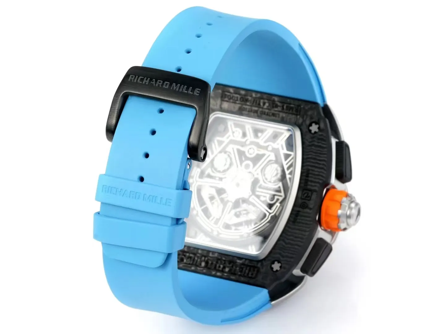Replica Richard Mille RM 65-01 McLaren W1 Automatic Chronograph Super Clone Watch - Strap