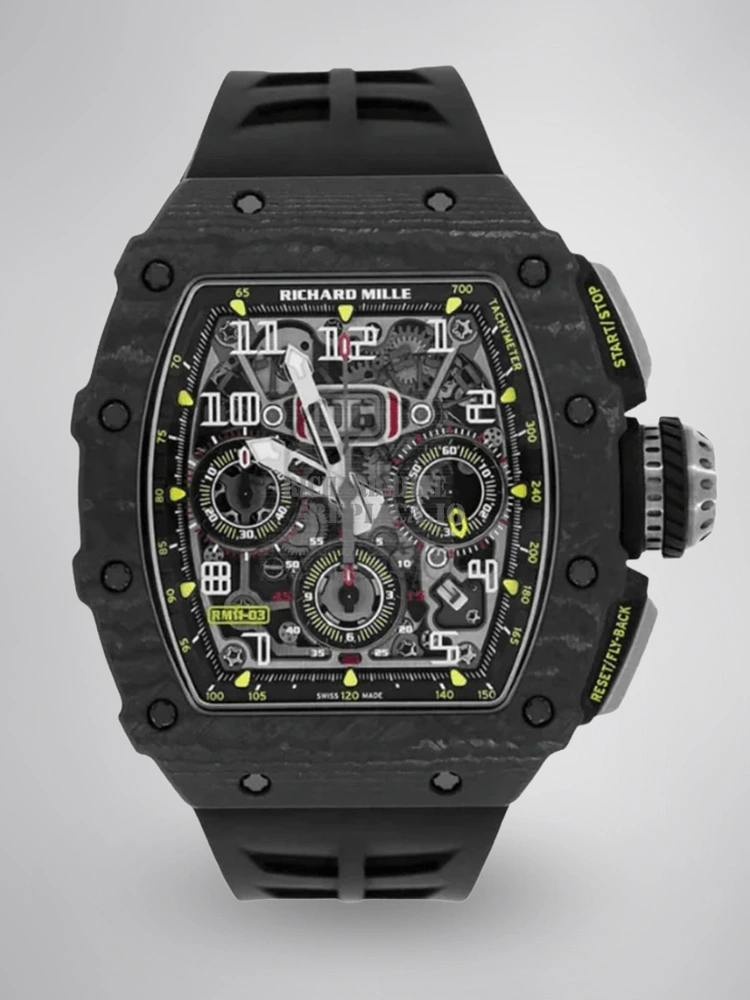 Super Clone RM11-03 Black Magic Richard Mille NTPT Carbon Fiber