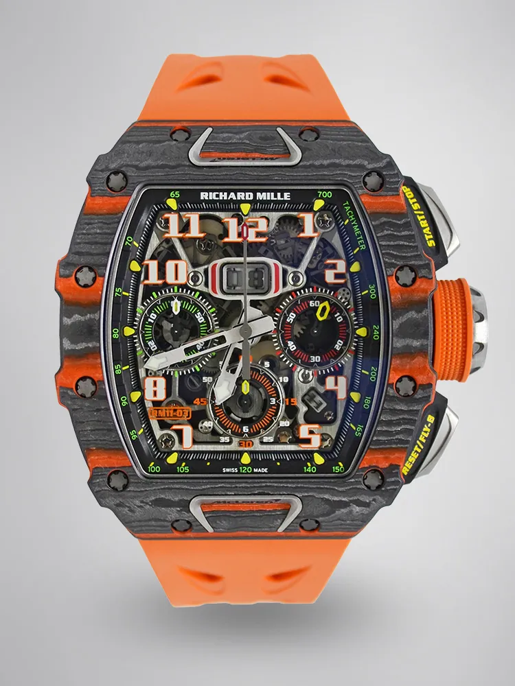Richard Mille RM 11-03 Black Orange NTPT Carbon Fiber Automatic