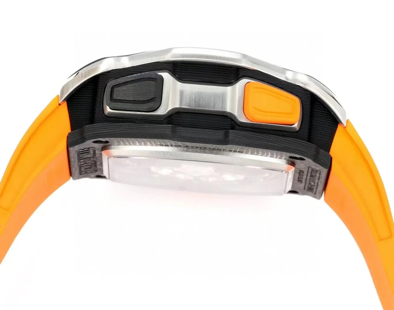 Replica Richard Mille RM 65-01 McLaren W1 Automatic Chronograph Super Clone Watch – Orange - Left Side