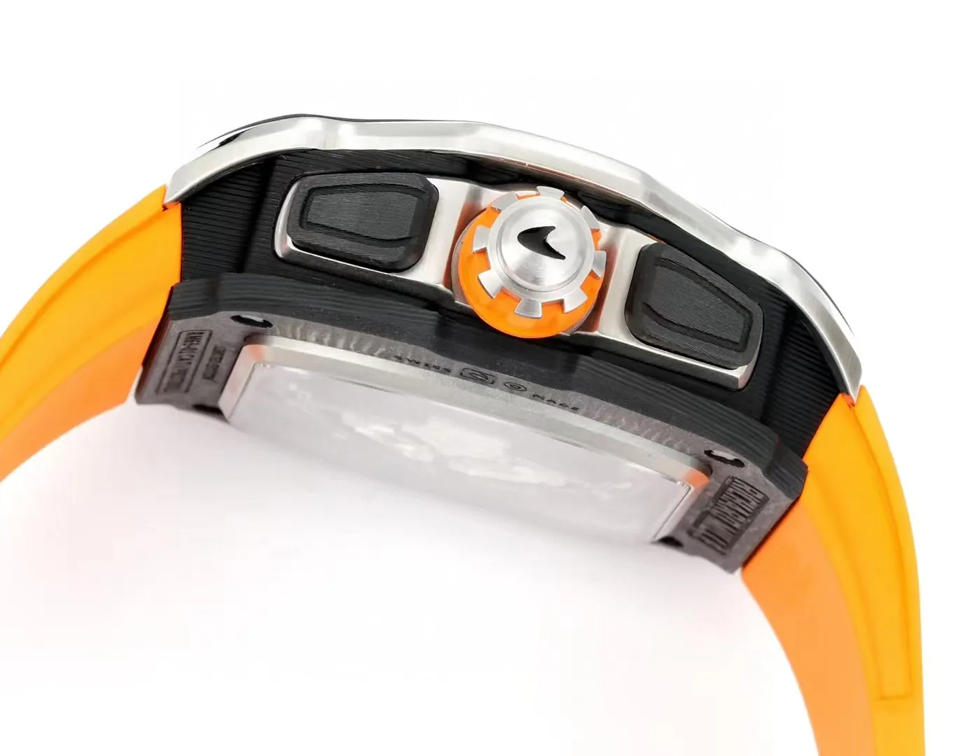 Replica Richard Mille RM 65-01 McLaren W1 Automatic Chronograph Super Clone Watch – Orange - Right Side