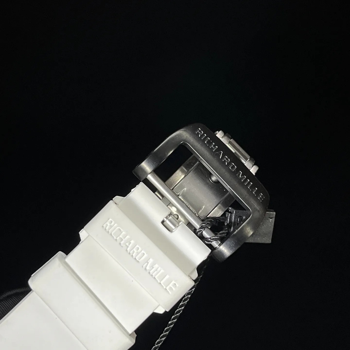 Replica Richard Mille RM 11-02 White Ceramic 7750 Movement Chronograph Super Clone - Buckle