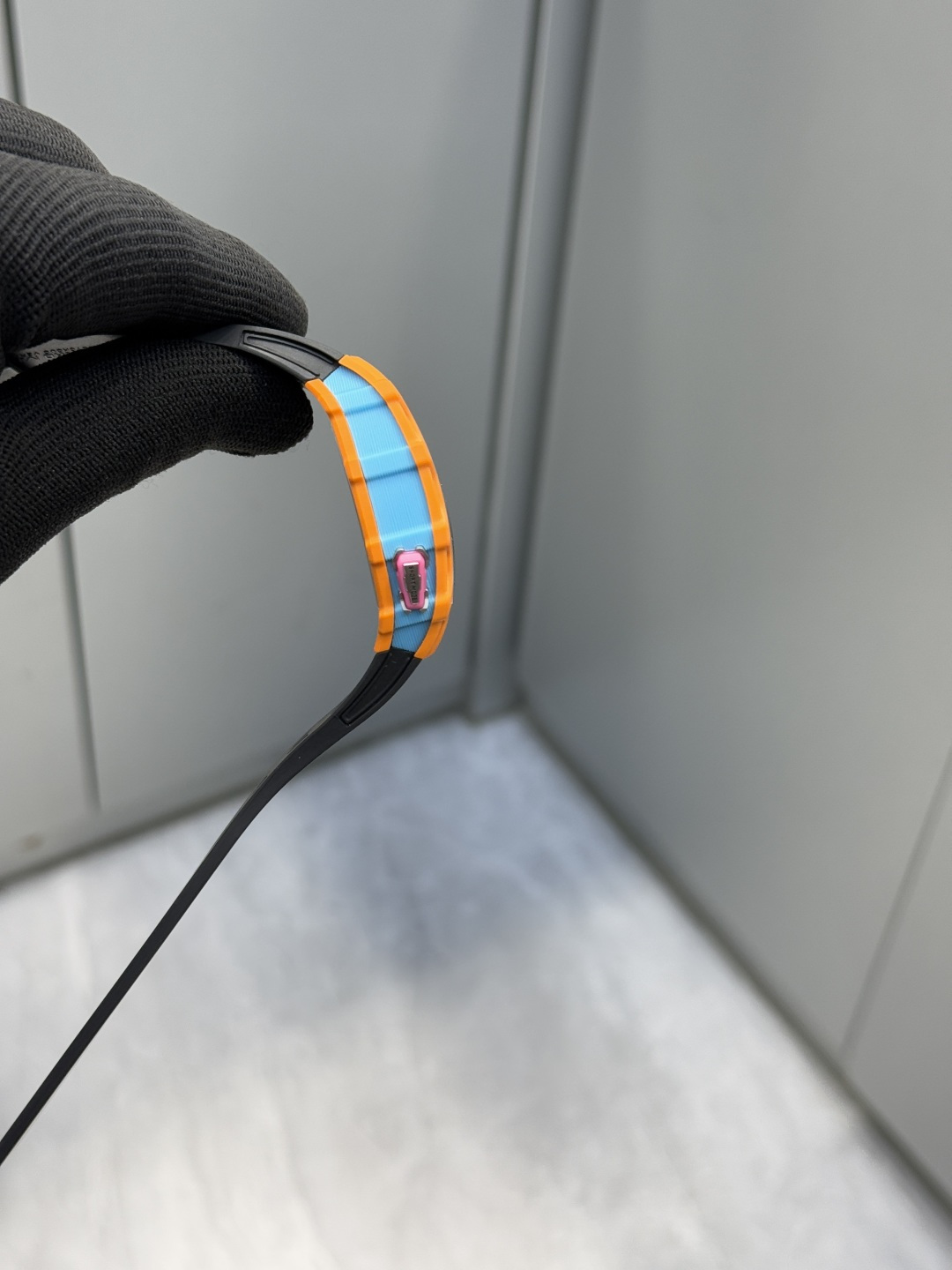 Super Clone Richard Mille RM 35-03 Orange NTPT Carbon Fiber Replica Watch - New Arrivals - Left Side