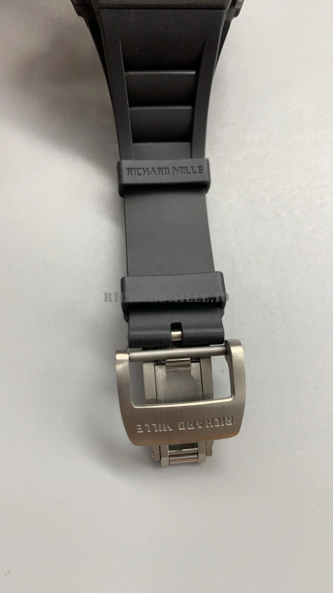 Richard Mille RM 35-02 Rafael Nadal Super Clone Carbon Fiber APS Replica Watch - Buckle Detail 3