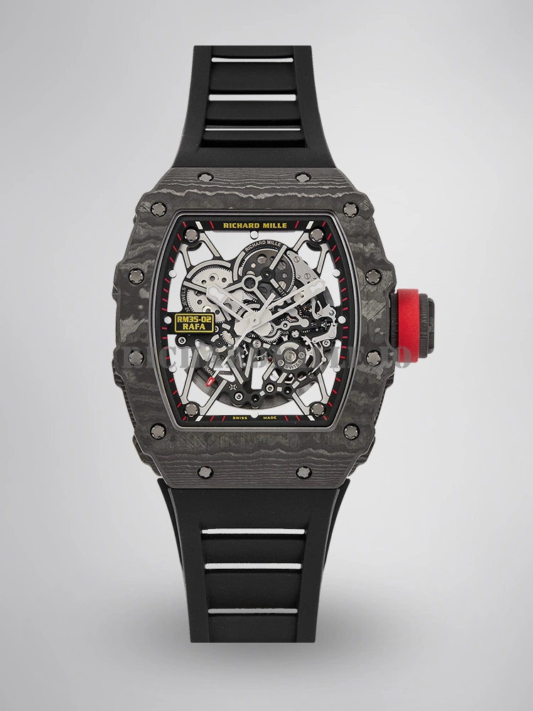 Richard Mille RM 35-02 Rafael Nadal Super Clone Carbon Fiber APS Replica Watch - Main Image