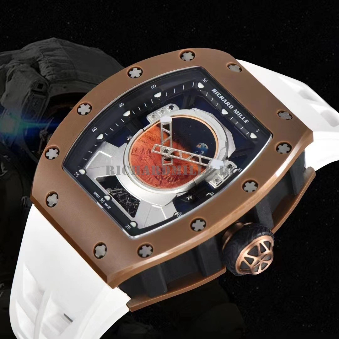 Replica Richard Mille RM 52-05 Pharrell Williams Tourbillon Men's Watch - Side View