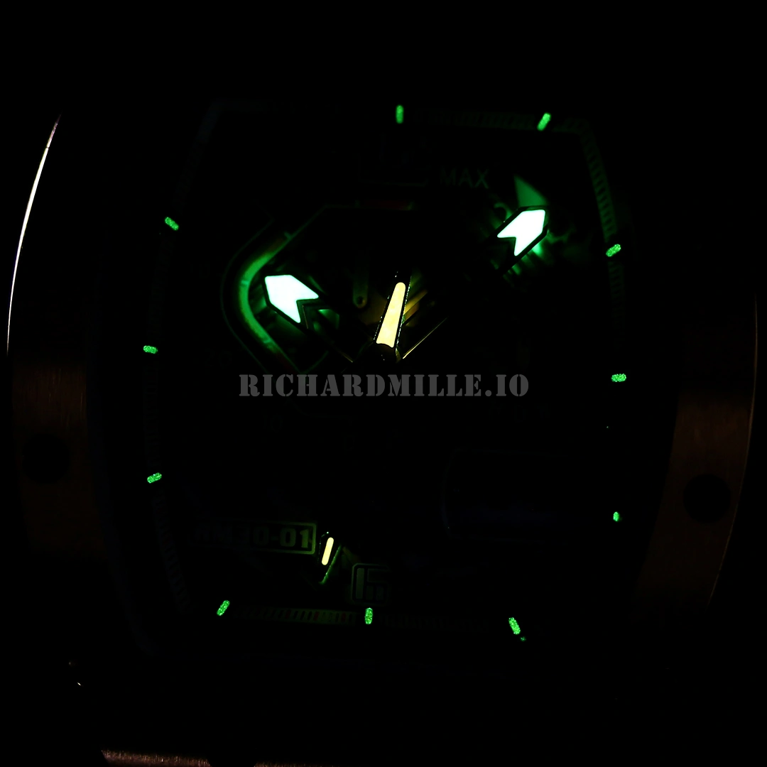 Richard Mille RM 30-01 Rose Gold Titanium Automatic Replica Watch - Luminescence
