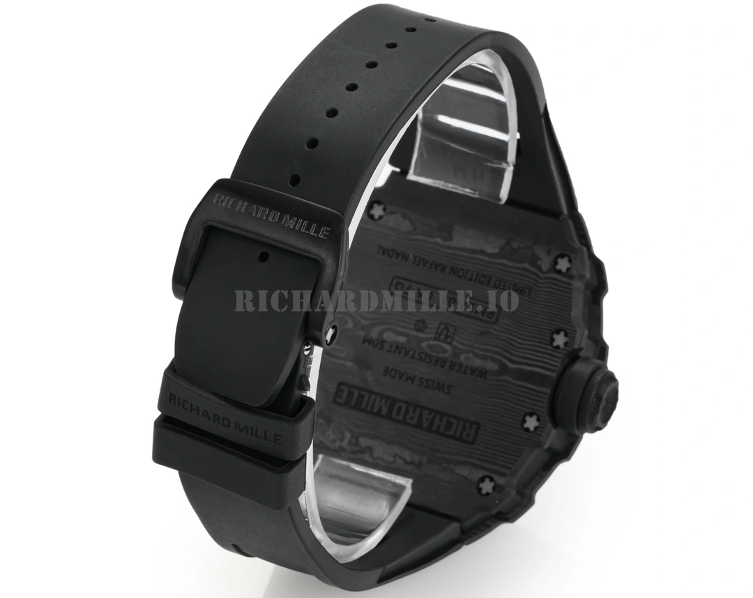Richard Mille RM 12-01 V3 Super Clone - Carbon Fiber Tourbillon Movement Men's Mechanical Watch - Strap
