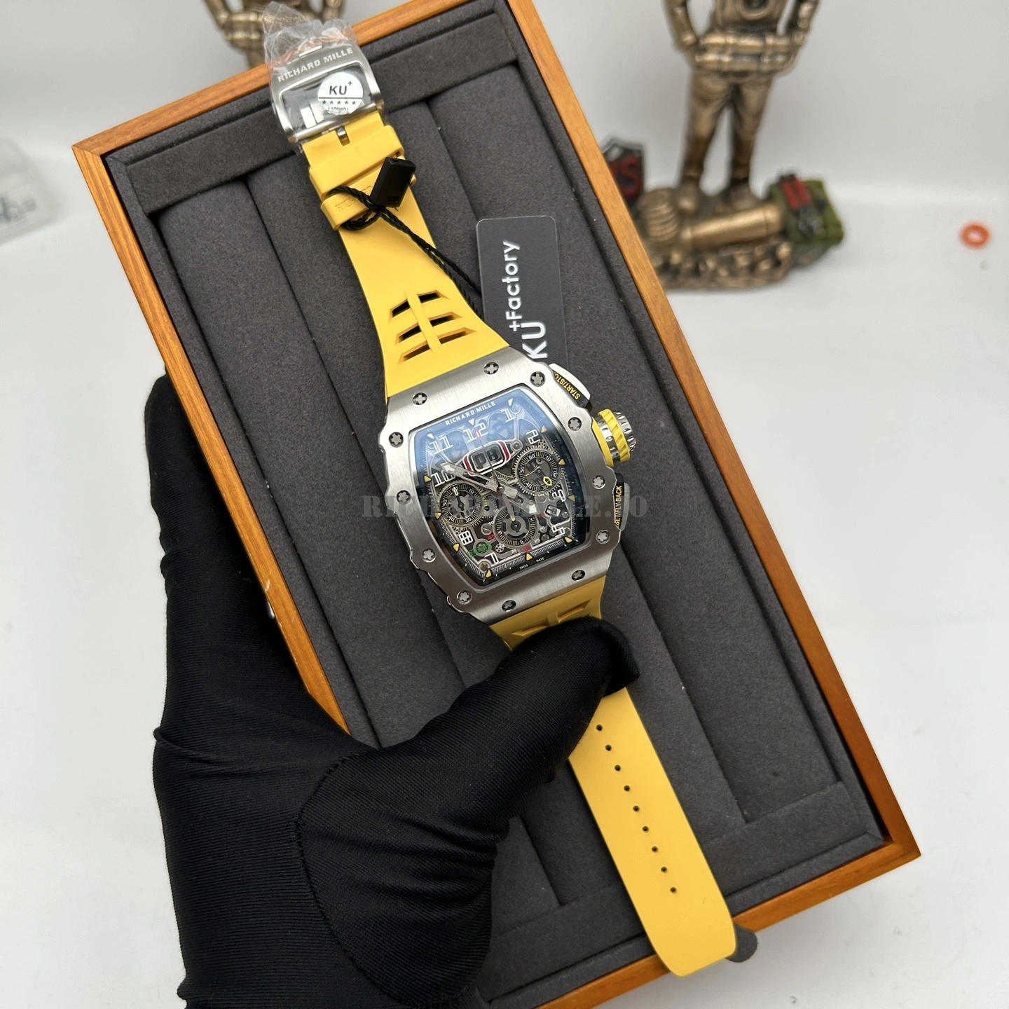 Replica Richard Mille RM 11-03 Titanium Flyback Chronograph Super Clone 44mm - Front View
