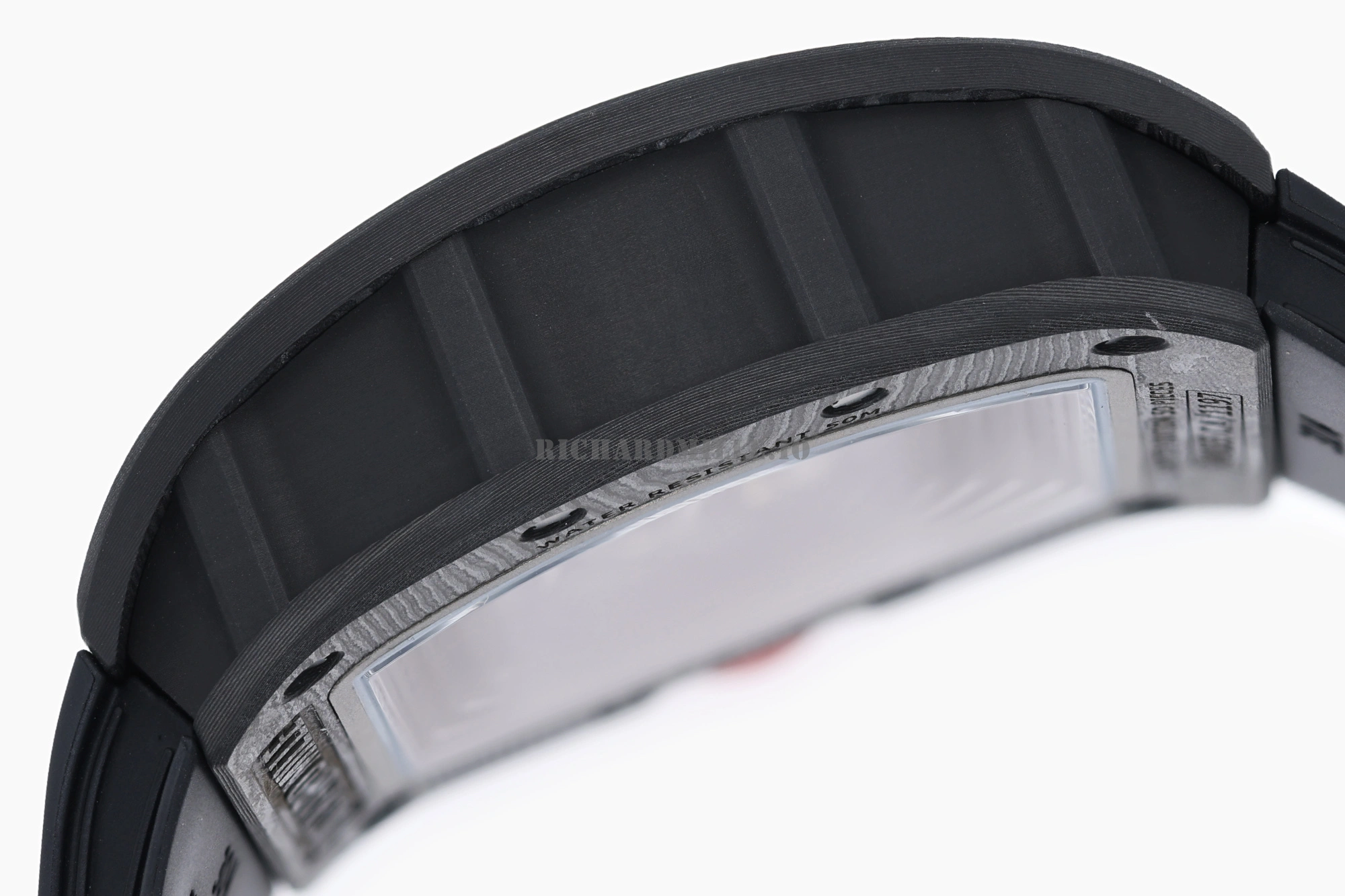 Richard Mille RM 055 Bubba Watson Replica - ZF Factory Super Clone NTPT Carbon V3 with RMUL2 Skeleton Movement - Left Side
