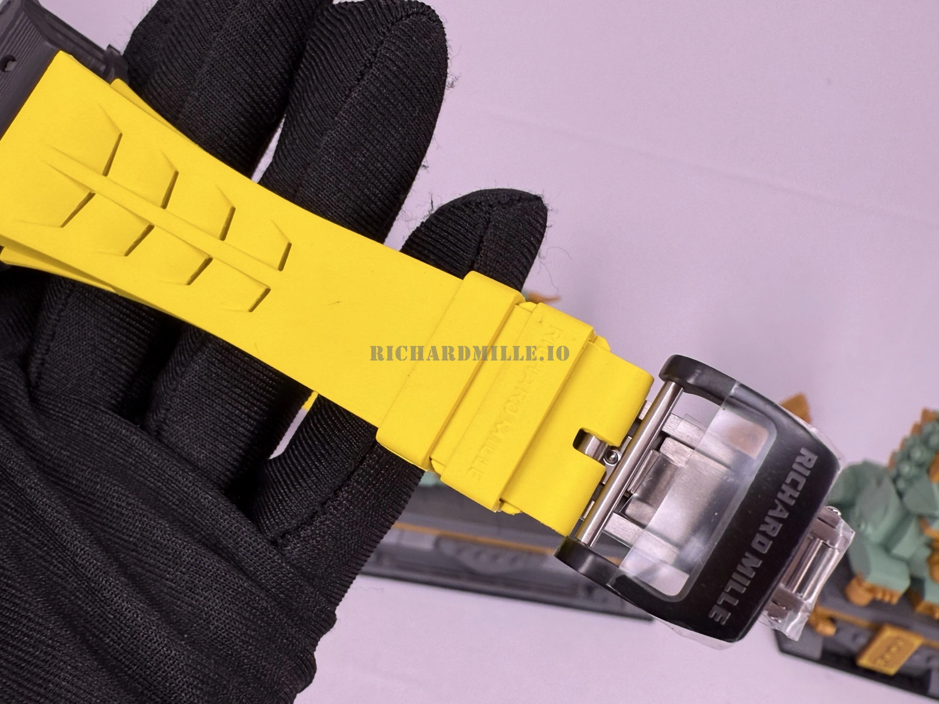Richard Mille RM 11-03 Replica NTPT Carbon Flyback Chronograph Watch - Strap