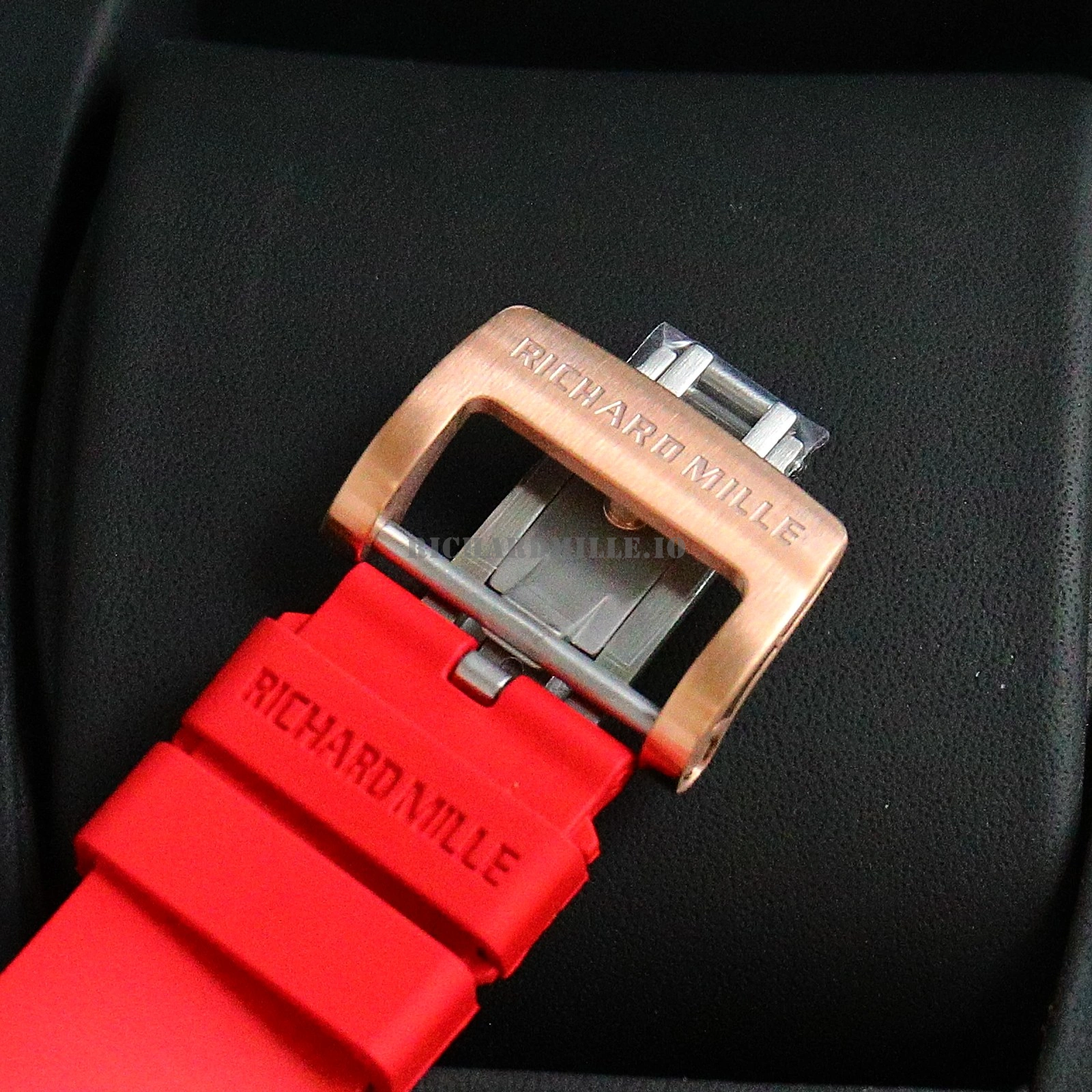 Richard Mille RM011 FM White Demon Flyback Chronograph White Ceramic Case AAAAA Replica Watch - Buckle