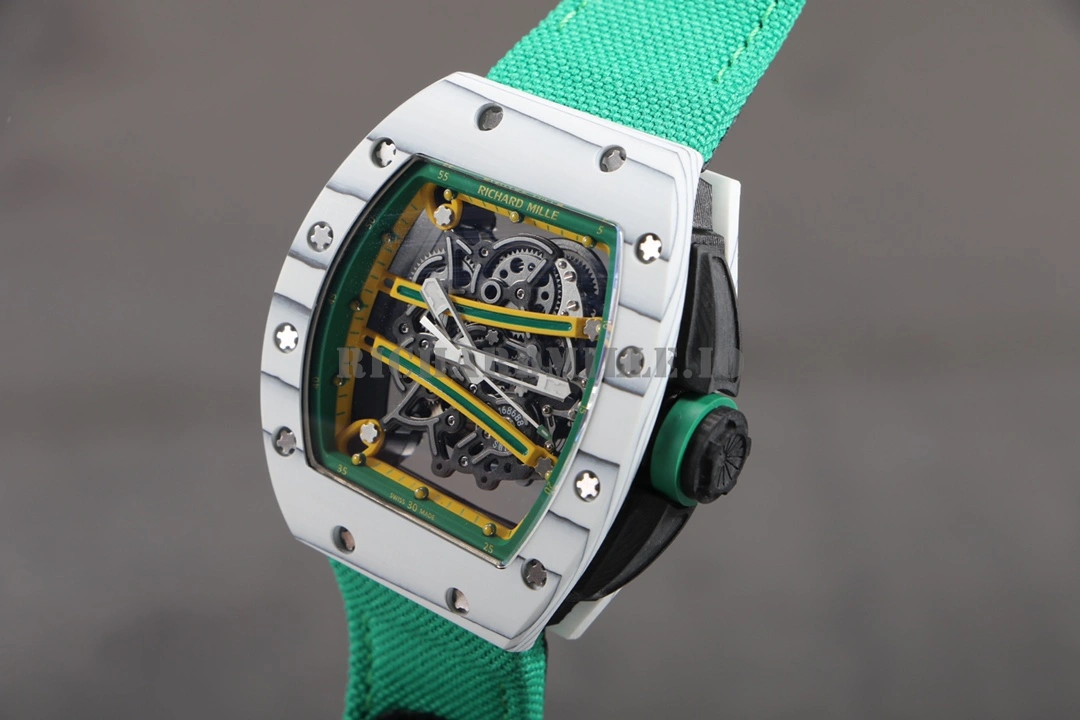 Super Clone Richard Mille RM 61-01 Carbon TPT Case RMUL2 Movement - Dial Detail 4