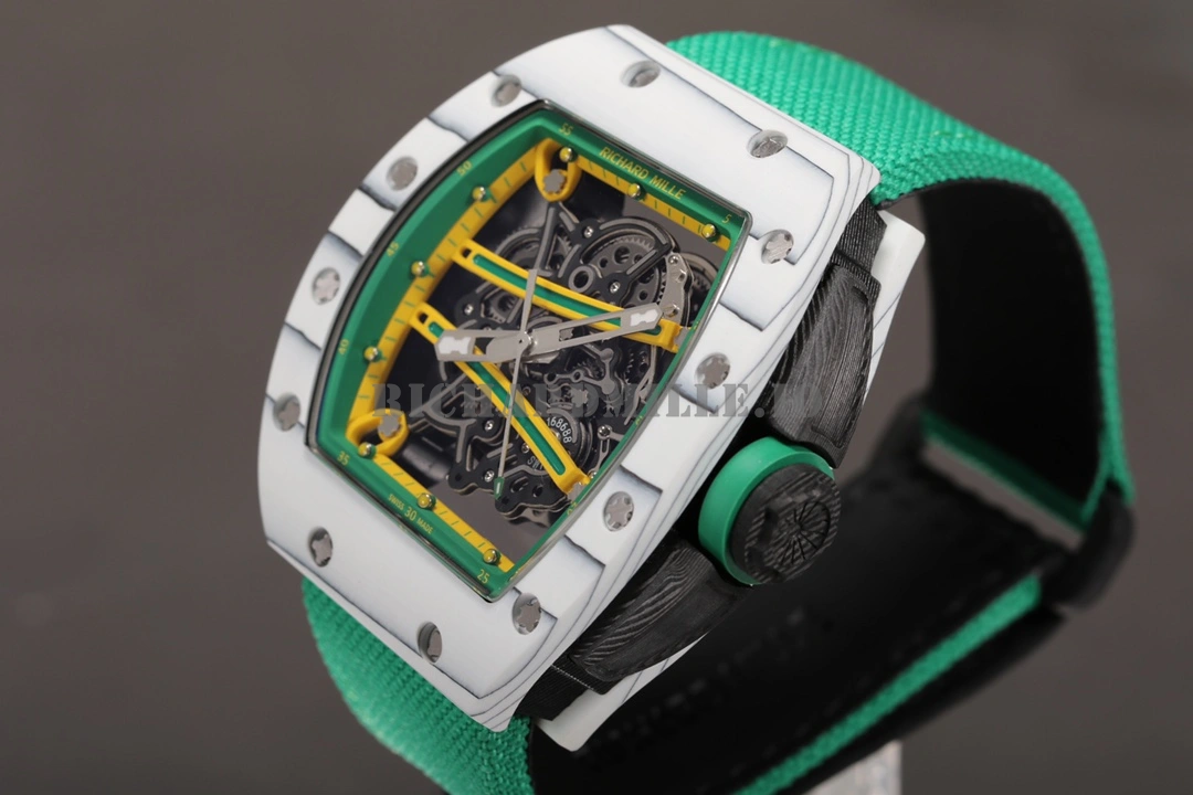 Super Clone Richard Mille RM 61-01 Carbon TPT Case RMUL2 Movement - Dial Detail 2
