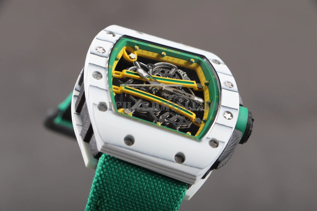 Super Clone Richard Mille RM 61-01 Carbon TPT Case RMUL2 Movement - Dial Detail 1