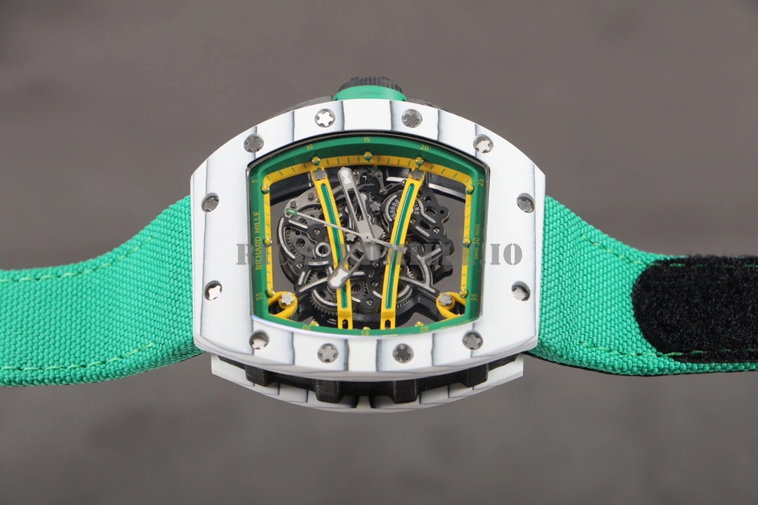 Super Clone Richard Mille RM 61-01 Carbon TPT Case RMUL2 Movement - Dial Detail 5