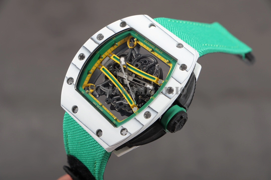 Super Clone Richard Mille RM 61-01 Carbon TPT Case RMUL2 Movement - Dial Detail 3