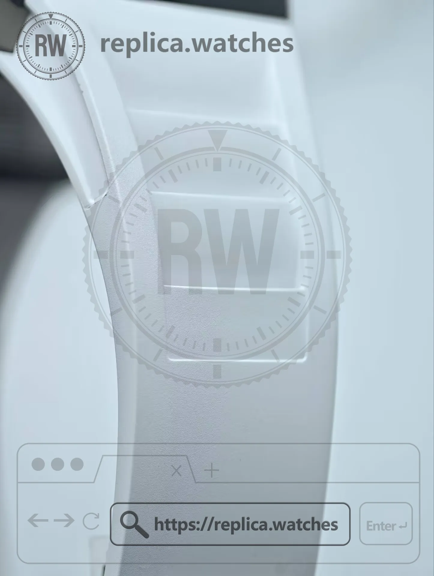 Richard Mille RM 055 Bubba Watson Super Clone NTPT Carbon Skeleton Dial Men's Watch - Strap