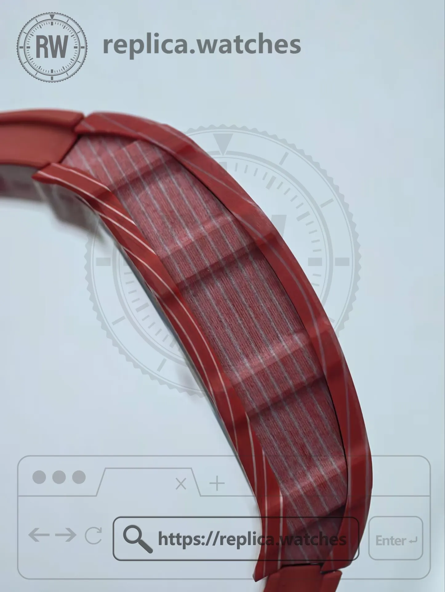 Richard Mille RM 35-02 Nadal Automatic Red Quartz NTPT Carbon Fiber Super Clone Watch - Left Side