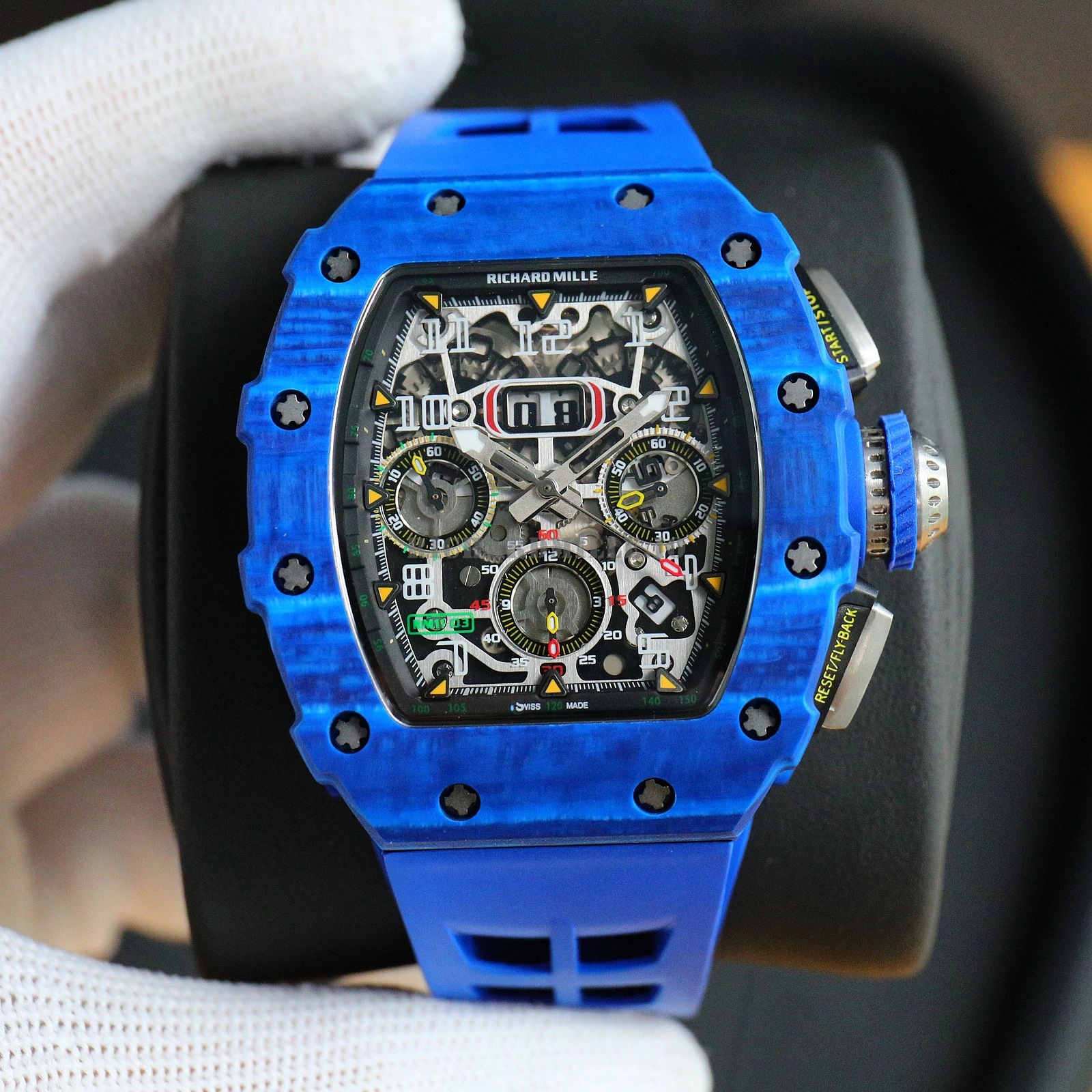 Replica Richard Mille RM 11-03 Jean Todt Limited Edition Men's Watch - Dial Detail 1