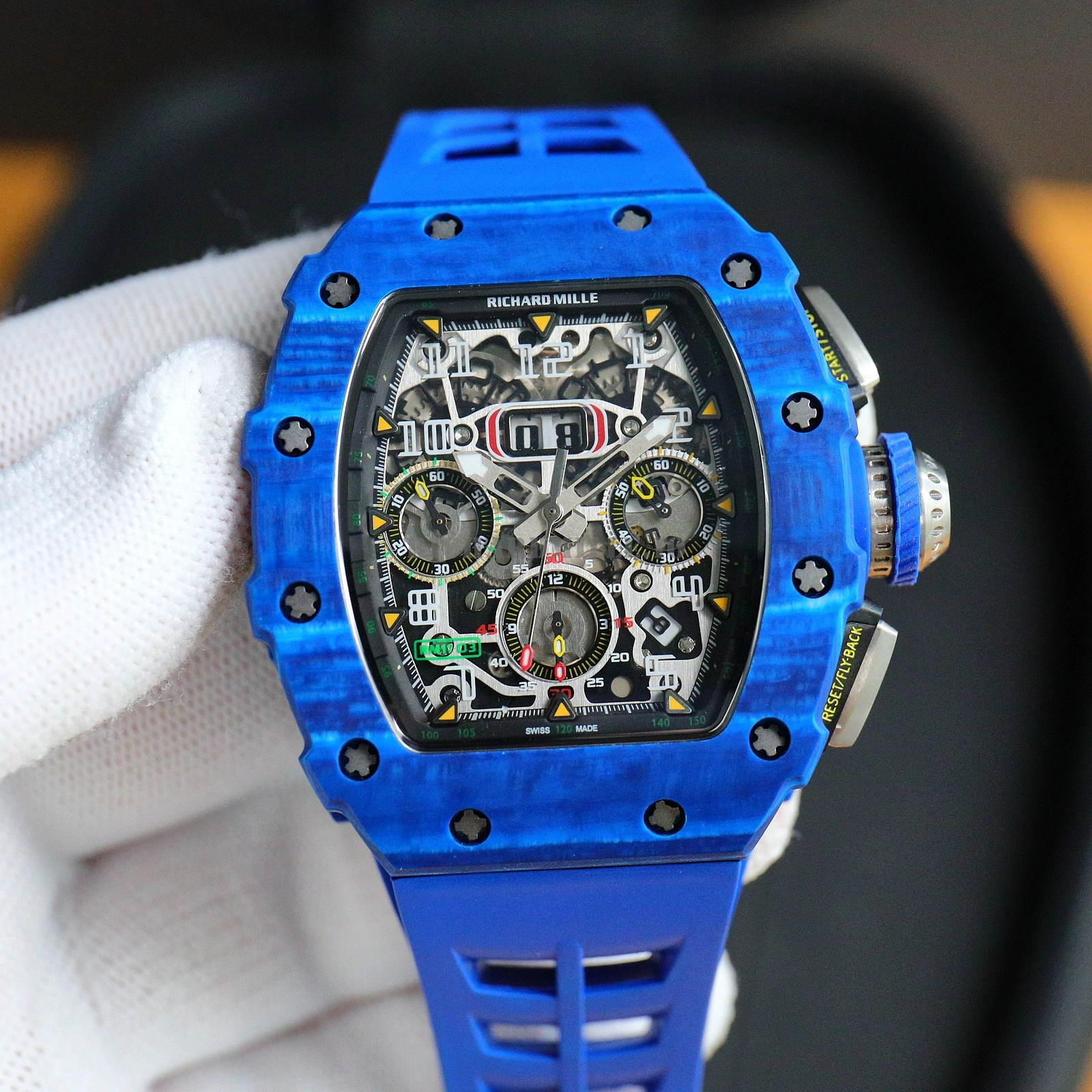 Replica Richard Mille RM 11-03 Jean Todt Limited Edition Men's Watch - Front View