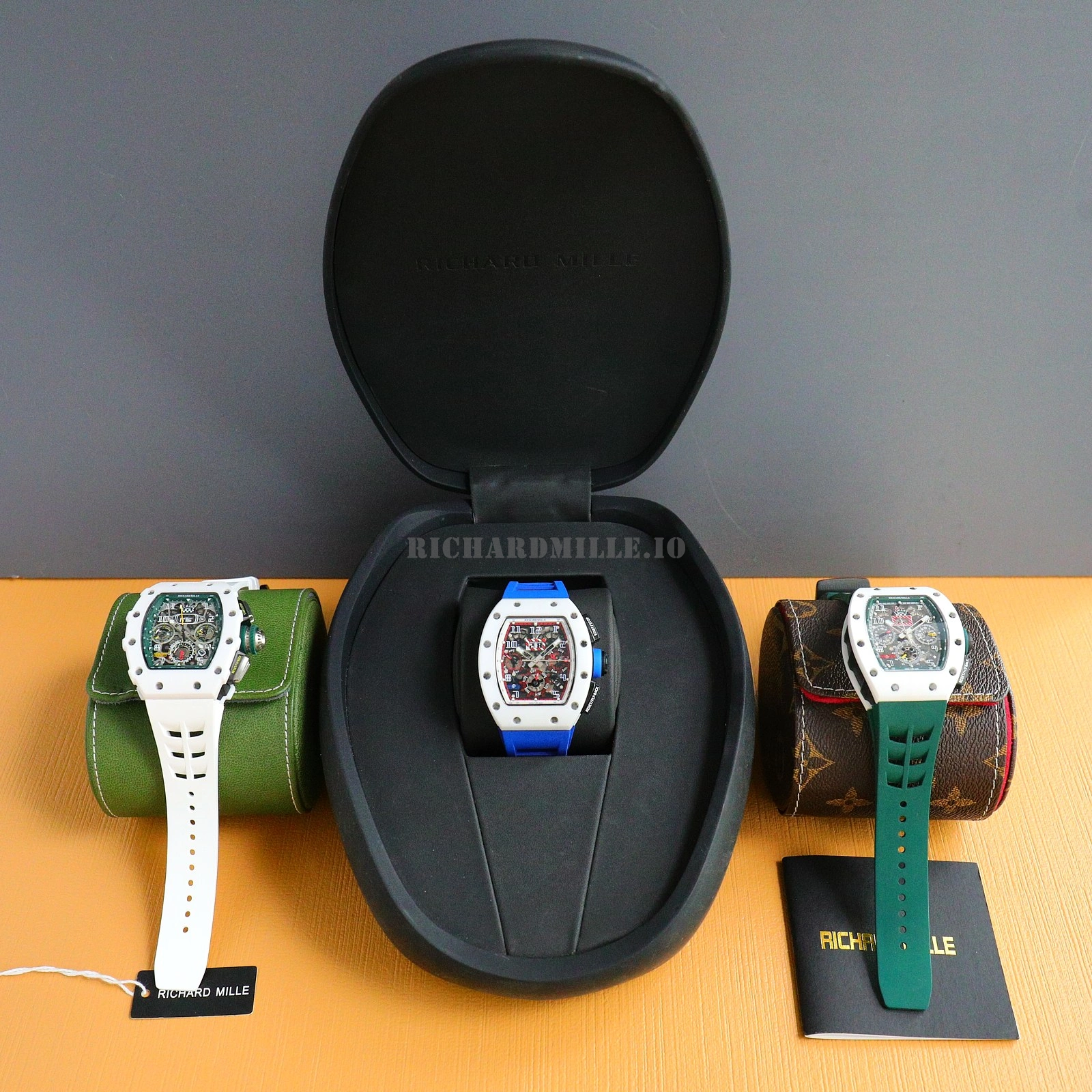 Richard Mille RM 011 White Ceramic Flyback Chronograph Super Clone Watch - Packaging 2