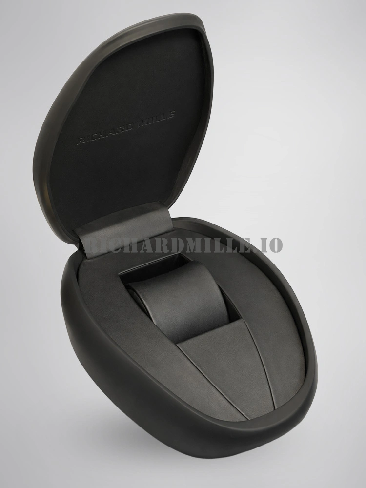 Richard Mille Matte Black Luxury Watch Box Premium Presentation Case - Main Image
