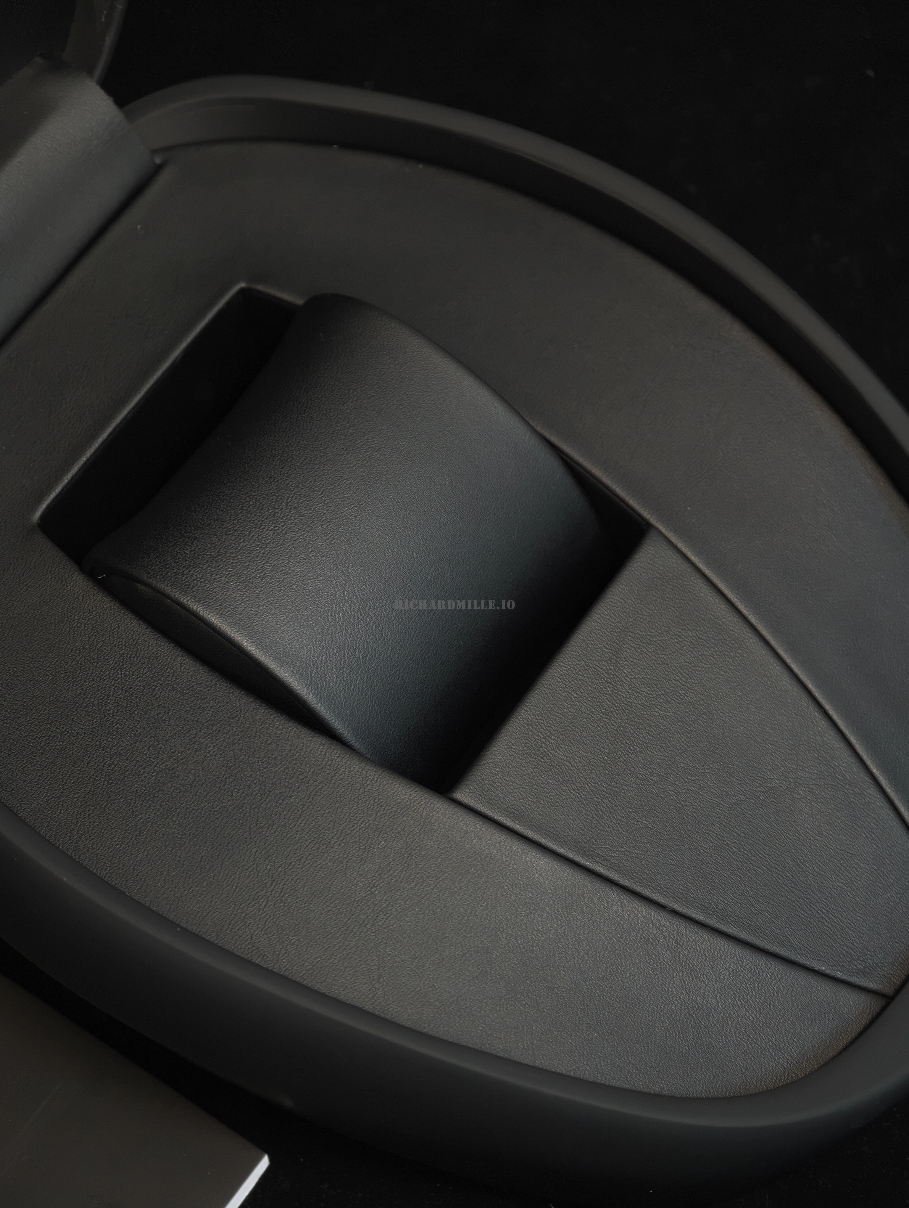 Richard Mille Matte Black Luxury Watch Box Premium Presentation Case - Detail 2